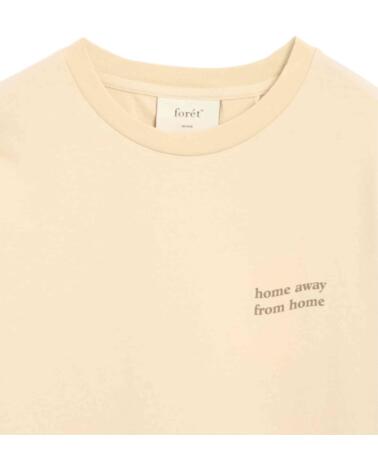 FORET CAMISETA DE MANGA CORTA FORÉT F4083-OAT EN COLOR BEIGE