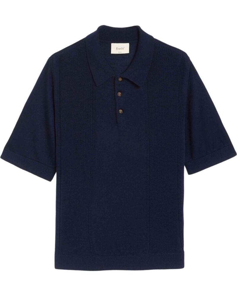 FORET POLO DE MANGA CORTA FORÉT F3997-NAVY