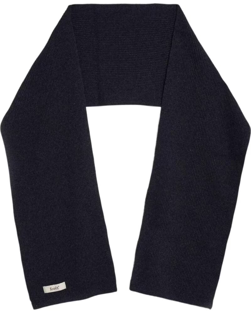 FORET SCIARPA FORÉT F4238 IN MAGLIA A COSTE GRIGIO SCURO