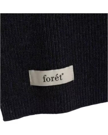 FORET SCIARPA FORÉT F4238 IN MAGLIA A COSTE GRIGIO SCURO