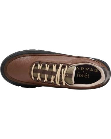FORET ZAPATOS FORÉT F8501-BROWN DE PIEL PARA HOMBRE