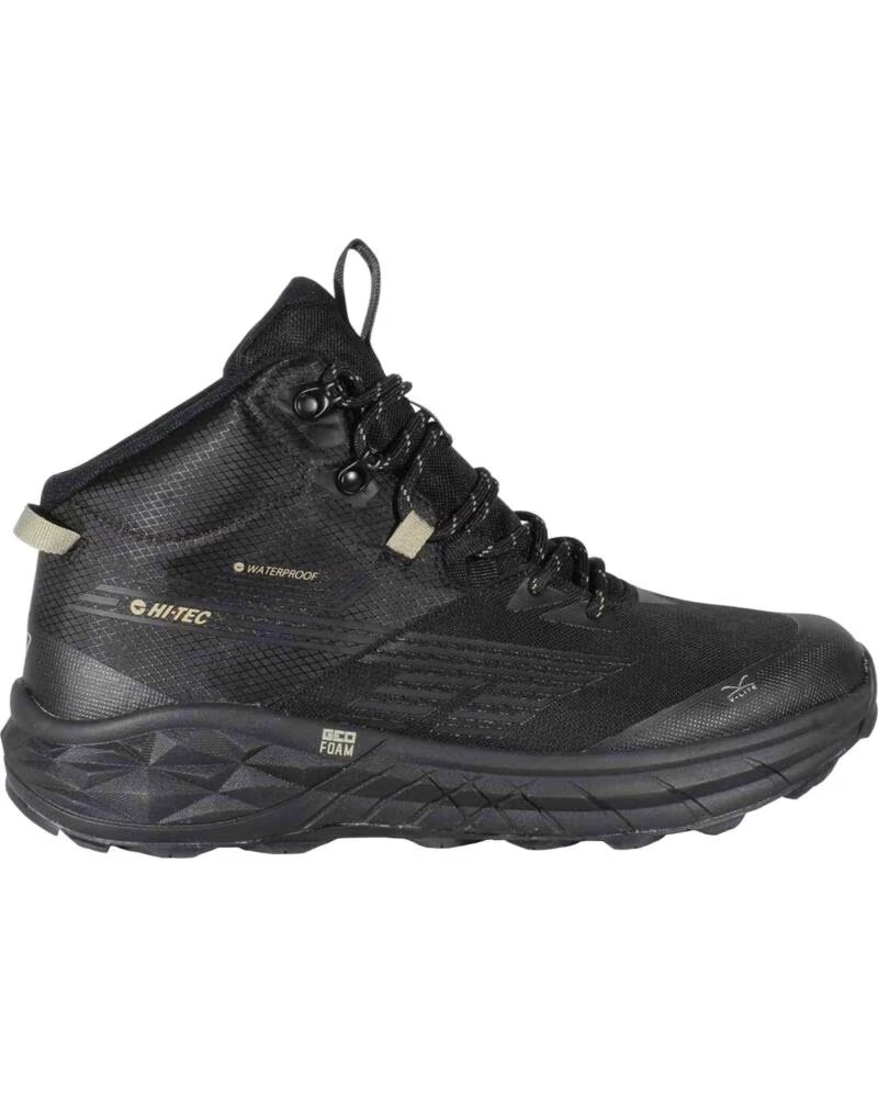 HI-TEC BOTTES FUSE TRAIL MID IMPERMÉABLES POUR HOMME BLACK-DUNE