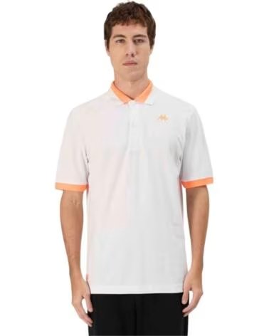 KAPPA CAMISETA DE MANGA CORTA 341N22WA14 EN PARA HOMBRE BLANCO