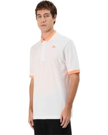 KAPPA CAMISETA DE MANGA CORTA 341N22WA14 EN PARA HOMBRE BLANCO