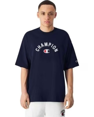 CHAMPION CAMISETA 220798-BS501 MANGA CORTA MARINO HOMBRE
