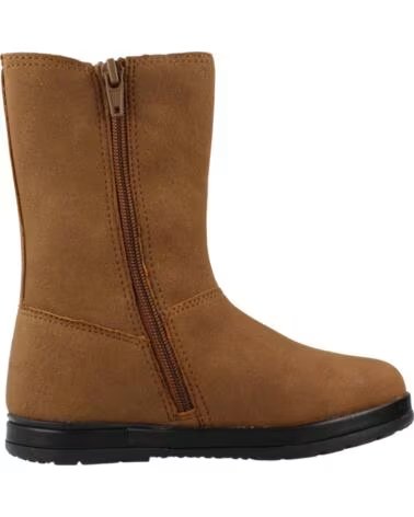 Botas de Menina CHICCO DE CHANTAL EM COURO CASTANHO NEGRO