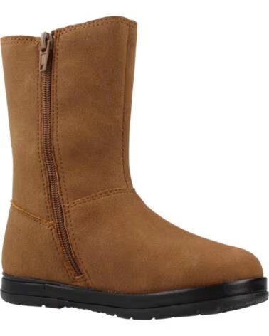 Botas de Menina CHICCO DE CHANTAL EM COURO CASTANHO NEGRO