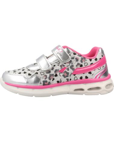 CHICCO ZAPATILLAS NINA 1072131C CON LUCES Y ESTAMPADO DE CORAZONES 020