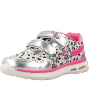 CHICCO ZAPATILLAS NINA 1072131C CON LUCES Y ESTAMPADO DE CORAZONES 020