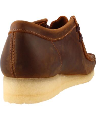 CLARKS ZAPATOS INFORMALES 26156605C HOMBRE EN CUERO MARRÓN BESWAX