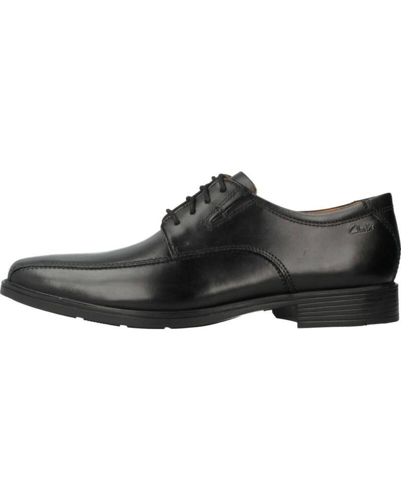 CLARKS ZAPATOS DE VESTIR TILDEN WALK PARA HOMBRE BLACK