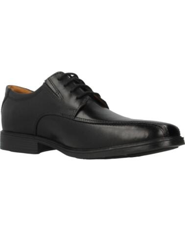 CLARKS ZAPATOS DE VESTIR TILDEN WALK PARA HOMBRE BLACK
