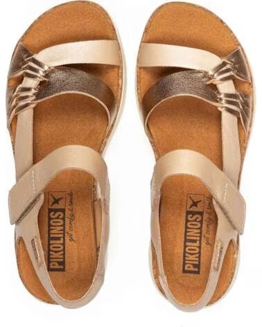 PIKOLINOS SANDALIAS W4N-0968CLC1-798 EN BEIGE PARA MUJER GRIS