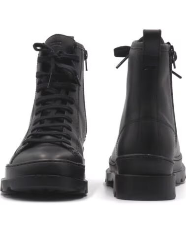 BOTINES CAMPER K400325 DE PIEL EN COLOR NEGRO