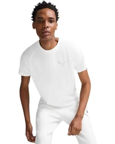 PUMA CAMISETA DE MANGA CORTA 681697-67 BLANCO
