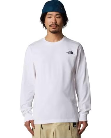 CAMISETA DE MANGA LARGA THE NORTH FACE NF0A8A6FFN41 BLANCO