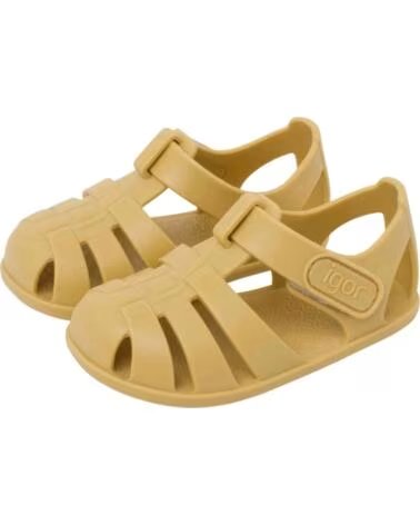 IGOR Sandalias 10101-402488 en amarillo para bebe AMARILLO