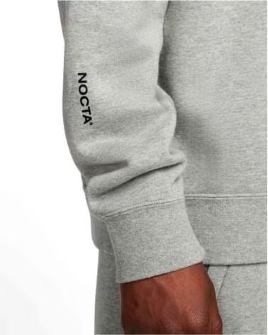 NIKE SWEATSHIRT NOCTA FN8160-063 UNISSEXO GRIS