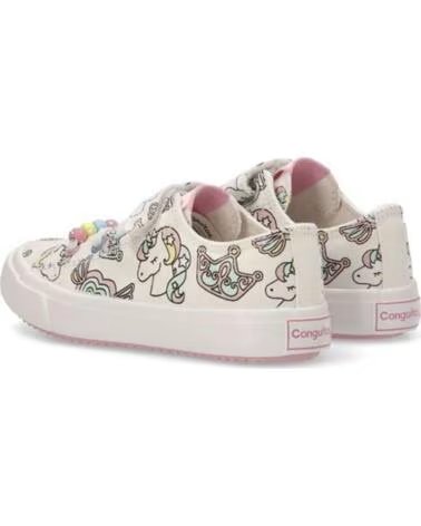 CONGUITOS ZAPATILLAS COSH284096 EN BEIGE PARA NINAS BLANCO