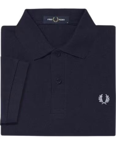 FRED PERRY POLO MANGA CORTA AZUL