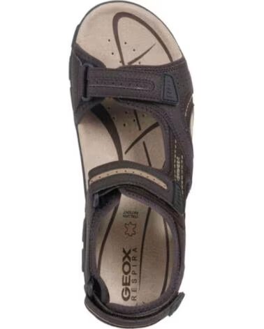 Sandals-De-Hombre-GEOX-U8224D-050AU-U-S-STRADA-C0705-BROWN