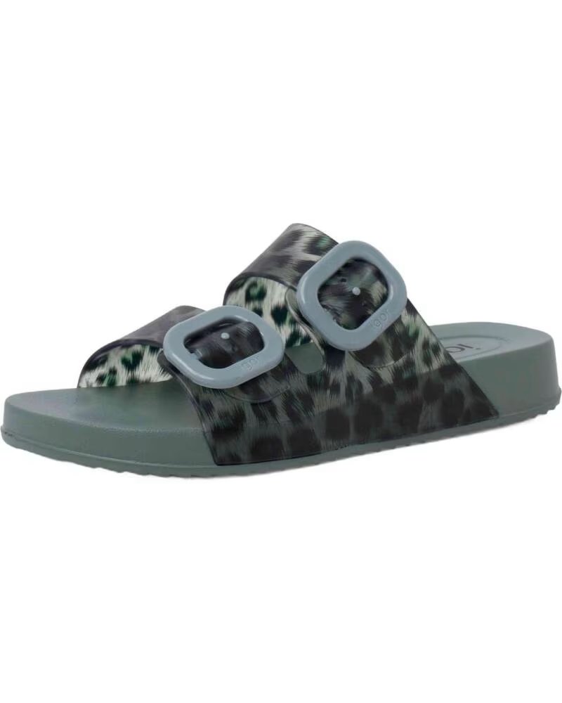 IGOR Chanclas S10336-013 en verde para mujer VERDE