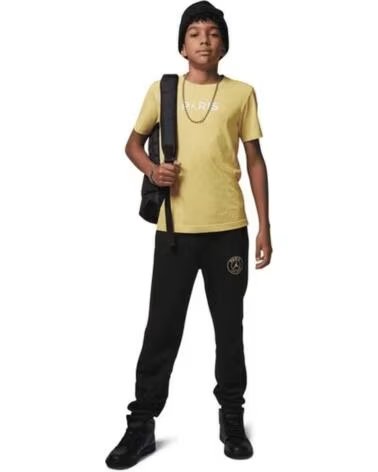 JORDAN PARIS SAINT-GERMAIN T-SHIRT GELB FÜR KINDER AMARILLO