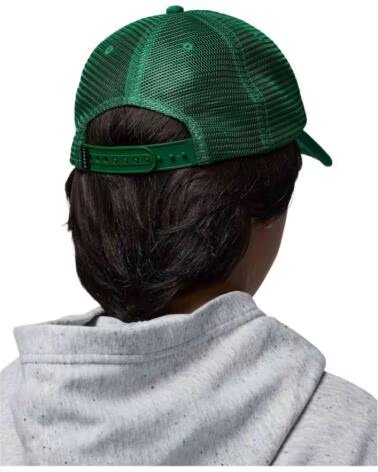 JORDAN 9A0940-E1P CAP UNISEX FOR KIDS GREEN VERDE