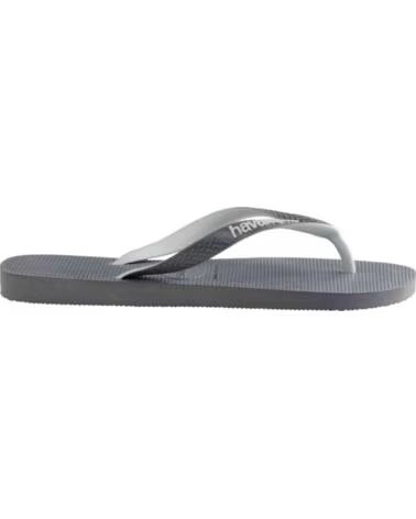 HAVAIANAS CHANCLAS 4115549 5002 EN GRIS PARA UNISEX STEEL GREY-STEEL GREY