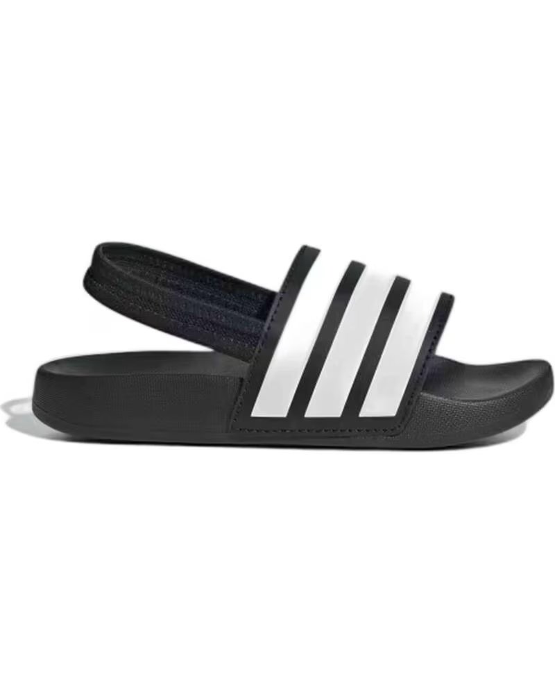 ADIDAS CHANCLAS JR5328 EN NEGRO PARA NINOS UNISEX CBLACK-FTWWHT-CBLACK