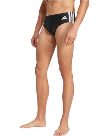 ADIDAS BAÑADOR CLÁSICO TRES BANDAS NEGRO BLACK-WHITE