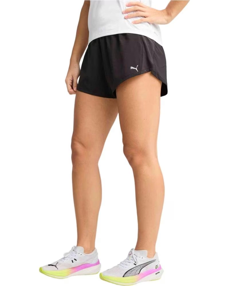 PUMA PANTALONCINI SPORTIVI DA DONNA 526585-01 NERO BLACK