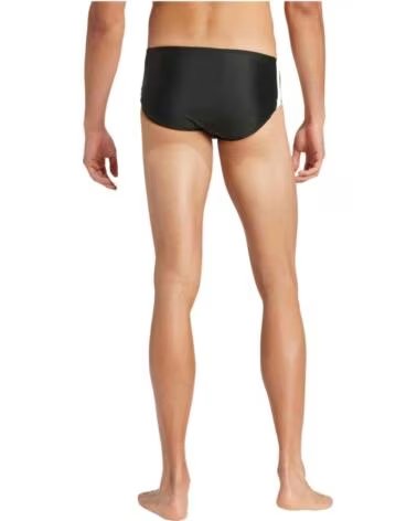 ADIDAS BAÑADOR CLÁSICO TRES BANDAS NEGRO BLACK-WHITE