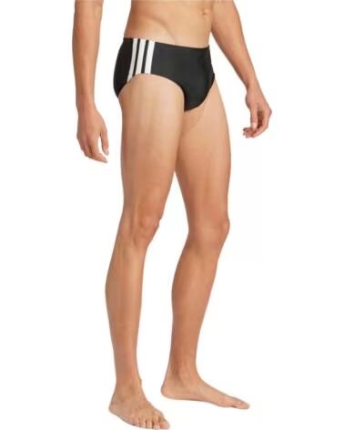 ADIDAS BAÑADOR CLÁSICO TRES BANDAS NEGRO BLACK-WHITE