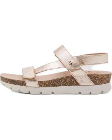 PANAMA JACK SANDALIAS 121-SELMA SHINE B1 EN PARA MUJER GRIS