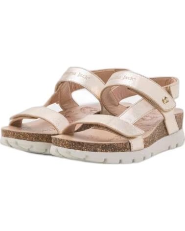 PANAMA JACK SANDALIAS 121-SELMA SHINE B1 EN PARA MUJER GRIS