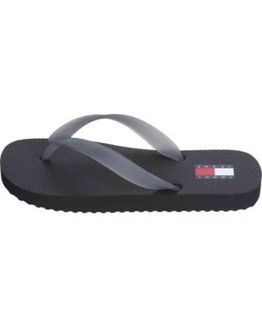 TOMMY HILFIGER CHANCLAS EN0EN02447PT2 EN NEGRO PARA HOMBRE WASHED BLACK
