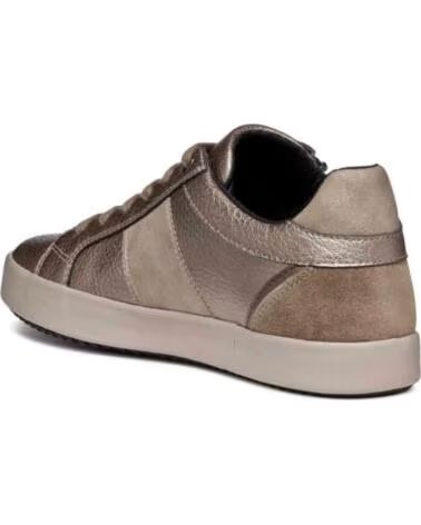 GEOX ZAPATILLAS 205-D366HE EN DORADO PARA MUJER TAUPE