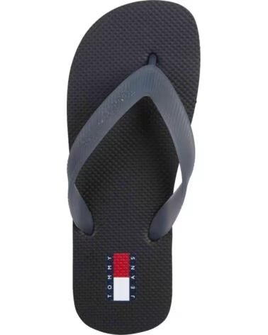 TOMMY HILFIGER CHANCLAS EN0EN02447PT2 EN NEGRO PARA HOMBRE WASHED BLACK