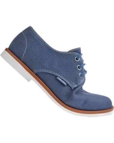 PABLOSKY 729740 SCHUHE AUS INDIGO LEINEN LINO