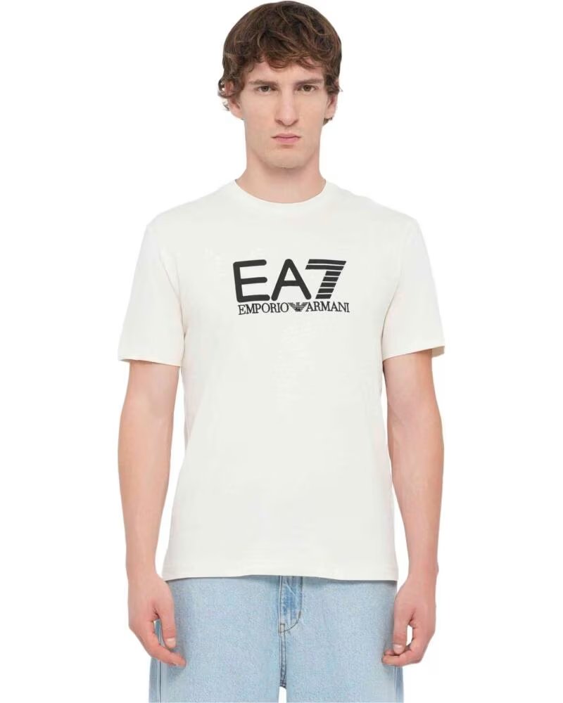 EMPORIO ARMANI CAMISETA DE MANGA CORTA EA7 7M000898AF10375-M1166 MARFIL