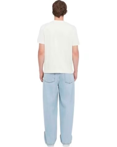 EMPORIO ARMANI CAMISETA DE MANGA CORTA EA7 7M000898AF10375-M1166 MARFIL