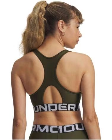 UNDER ARMOUR SOUTIEN-GORGE DE SPORT 1383544-308 À MAINTIEN MOYEN GREEN