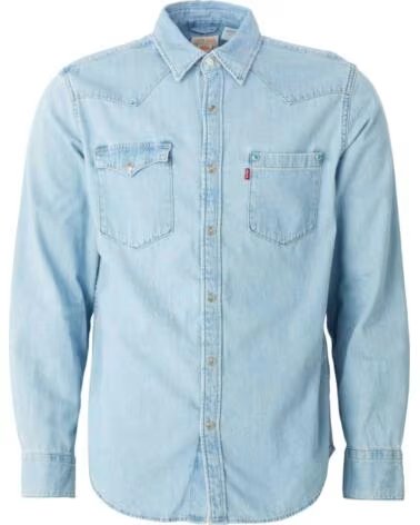 LEVIS SOVRACAMICIA LEVI´S 124-15200708034904 IN DENIM DA UOMO MULTICOLOR