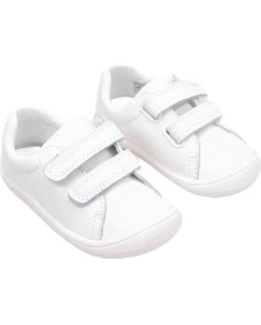 PABLOSKY BAREFOOT LEATHER SNEAKERS 063400 BLANCO
