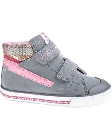 PABLOSKY BOTINES DEPORTIVOS PARA NIÑA, DISEÑO ERGONÓMICO 983650 GRIS