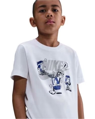NIKE KURZARM-T-SHIRT HV5214-100 BLANCO
