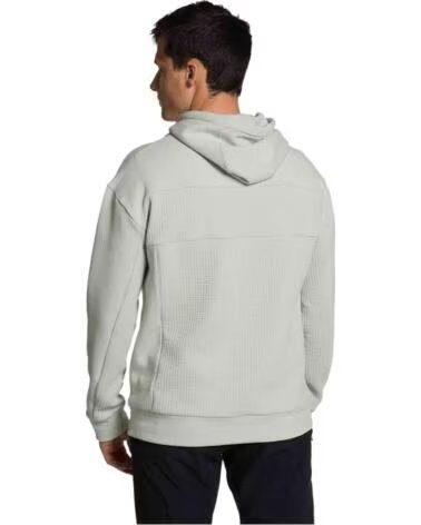 TRANGOWORLD FELPA CON CAPPUCCIO PC010485 GRIS CLARO