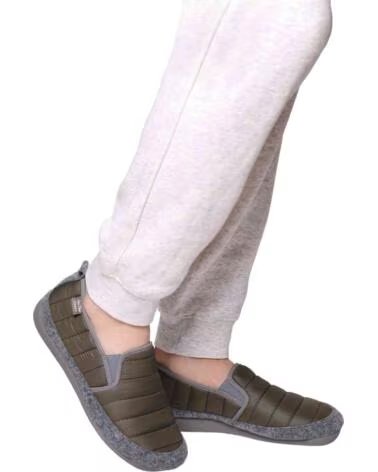 CHAUSSONS TONI PONS NED TK EN CUIR KAKI CAQUI