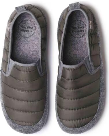 CHAUSSONS TONI PONS NED TK EN CUIR KAKI CAQUI